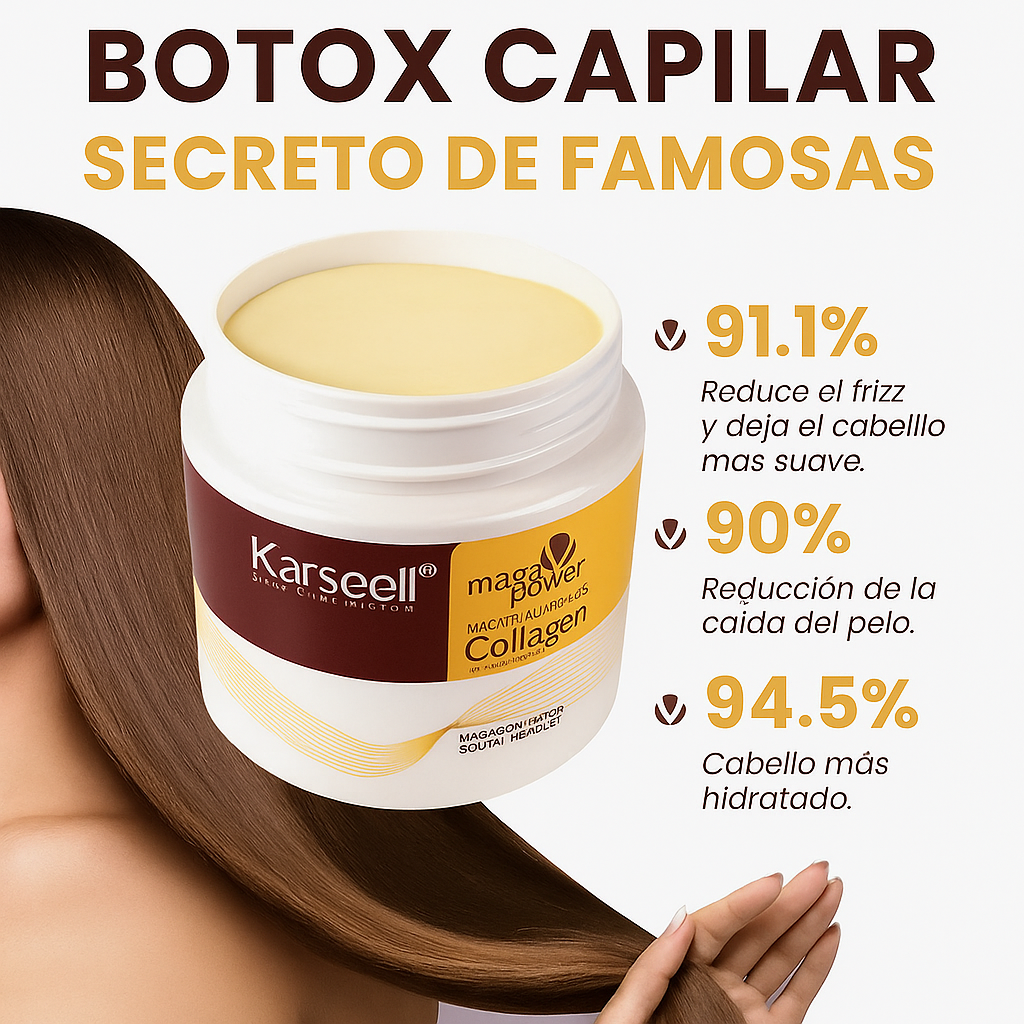 Transforma tu cabello con Karseell Botox | Producto Original
