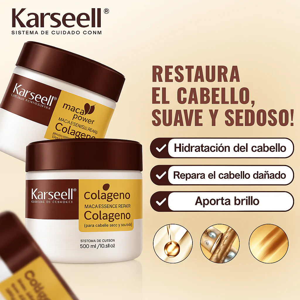 Transforma tu cabello con Karseell Botox | Producto Original