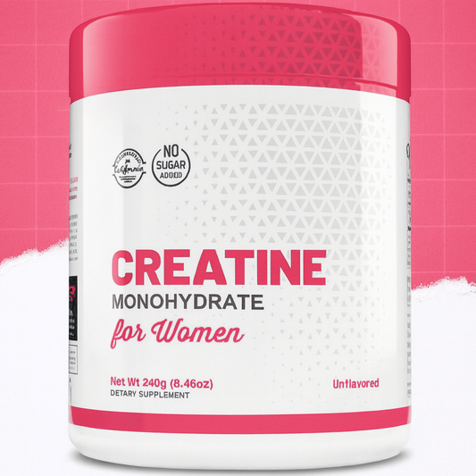 Creatina Monohidratada + Colágeno para Mujeres