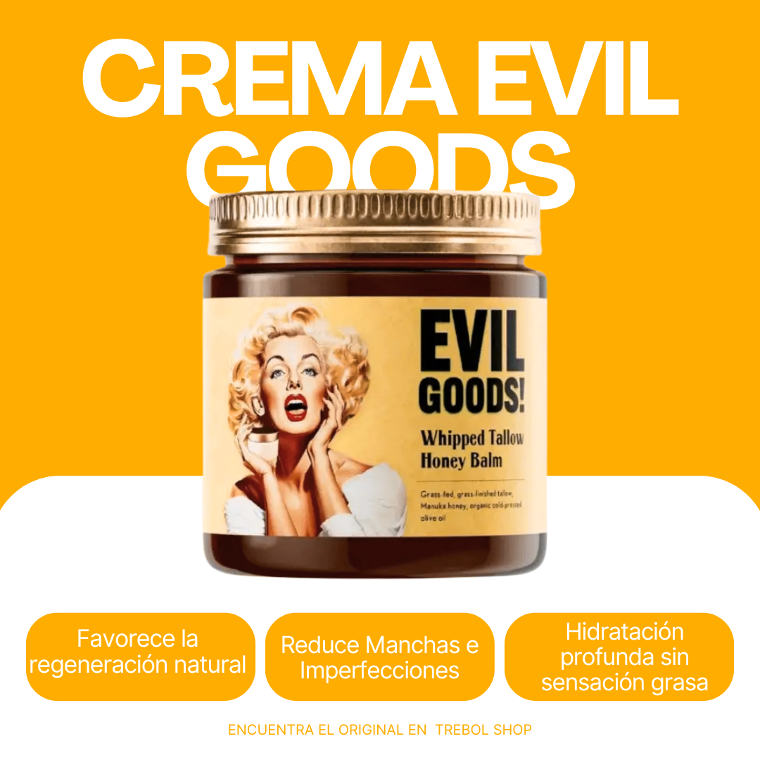 EVIL GOODS® 🍯 Bálsamo Con Sebo De Res Y Miel De Manuka