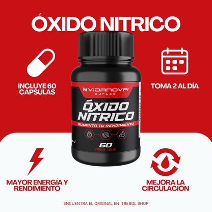 OXIDO NITRICO 1000MG 60 CAPS