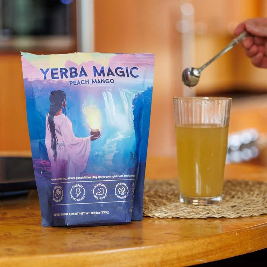 YERBA MAGIC®: Té Mate Sabor Mango y Melocotón Original